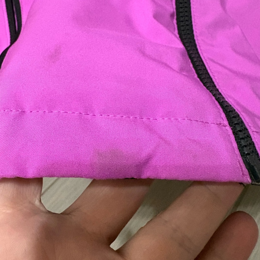 Under Armour Kids Puffer Jacket in Vibrant Pink and Black - Picture 5 of 10